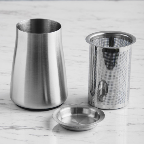 Coffee Powder Sieve Strainer Cup Silver 4