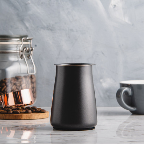 Coffee Powder Sieve Strainer Cup Black 5