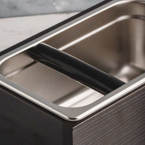 Coffee Knock Box with Solid Wood 2