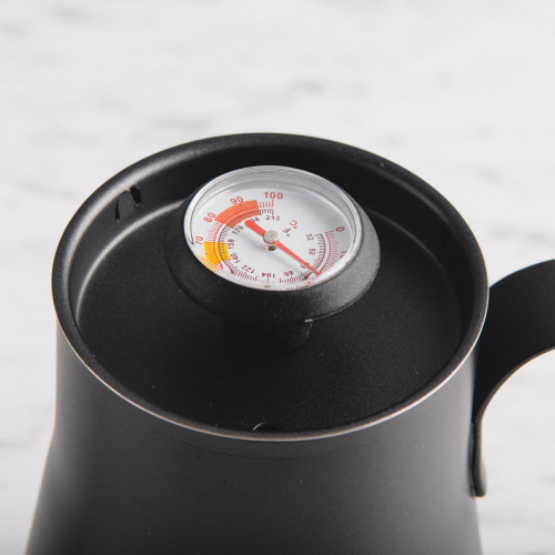 Hand Kettle with Thermometer 400ml Black 2