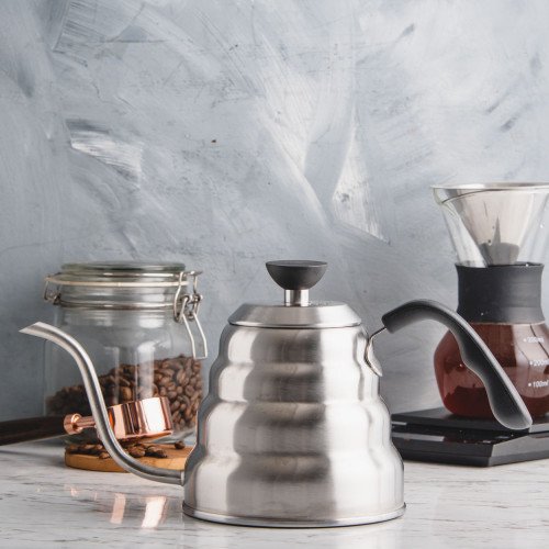 Stainless Steel Long Dripper Kettle 1,200ml 5