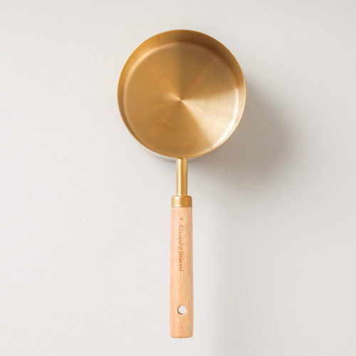 Set of 8 Measuring Spoon - Walnut Handle 3