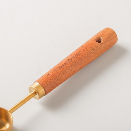 Set of 8 Measuring Spoon - Walnut Handle 13