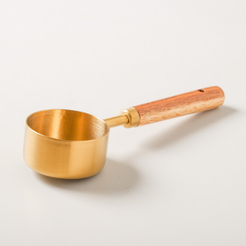 Set of 8 Measuring Spoon - Walnut Handle 16