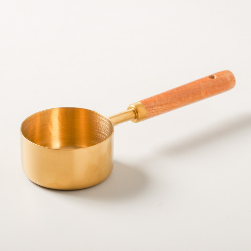 Set of 8 Measuring Spoon - Walnut Handle 17