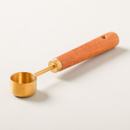 Set of 8 Measuring Spoon - Walnut Handle 20