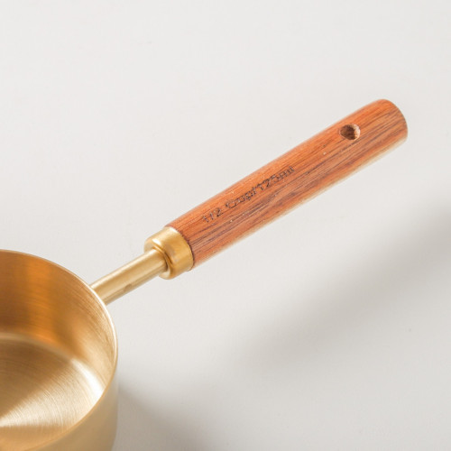 Set of 8 Measuring Spoon - Walnut Handle 23