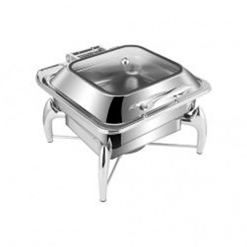 Chafing Dish Square With Bracket Feet 6L Single Grid