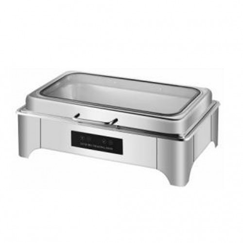 Chafing Dish Rectangular 9L Two Grid Electric