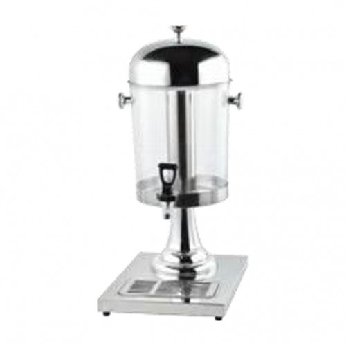 Juice Dispenser PE Barrel Silver 8L