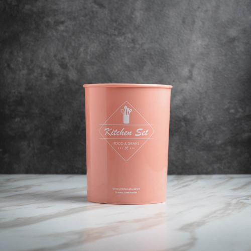 Magic Pink Kitchen Utensils Bucket