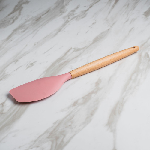Magic Pink Silicone Scrapper Spatula 2