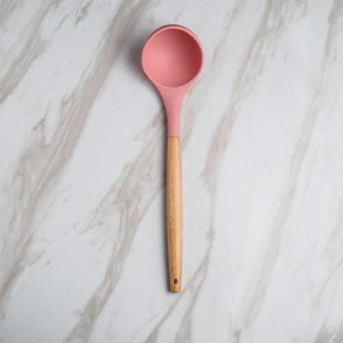 Magic Pink Silicone Soup Ladle
