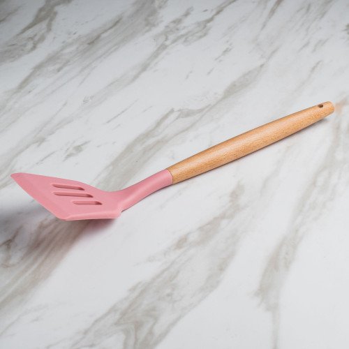 Magic Pink Silicone Shovel Spatula 3