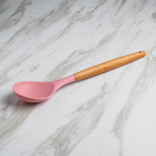 Magic Pink Silicone Serving Spoon 2