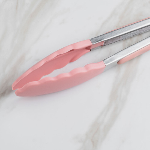 Magic Pink Silicone Food Tong 4