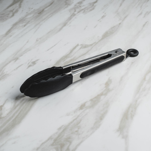 Neo Black Silicone Food Tong 2