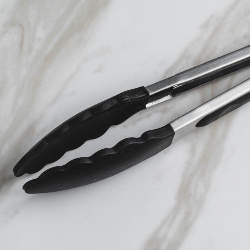 Neo Black Silicone Food Tong 3