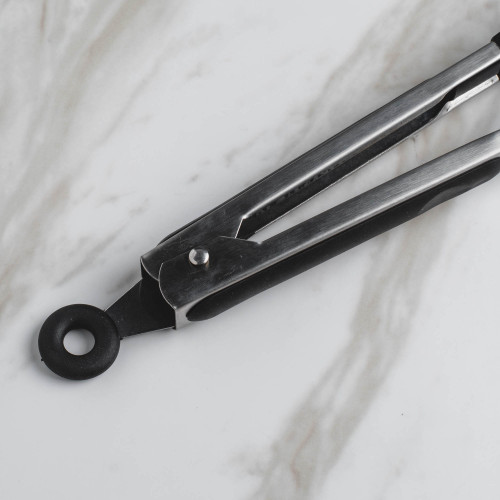 Neo Black Silicone Food Tong 4