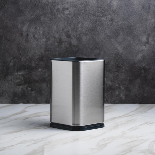 Woody Black Kitchen Utensils Bucket