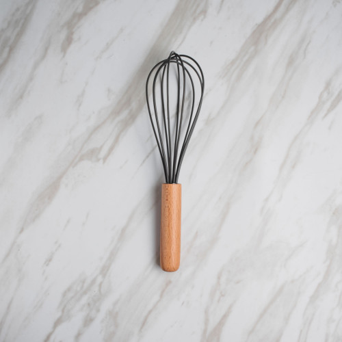 Woody Black Silicone Egg Beater