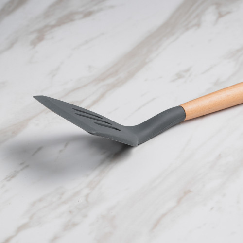 Woody Black Silicone Shovel Spatula 3