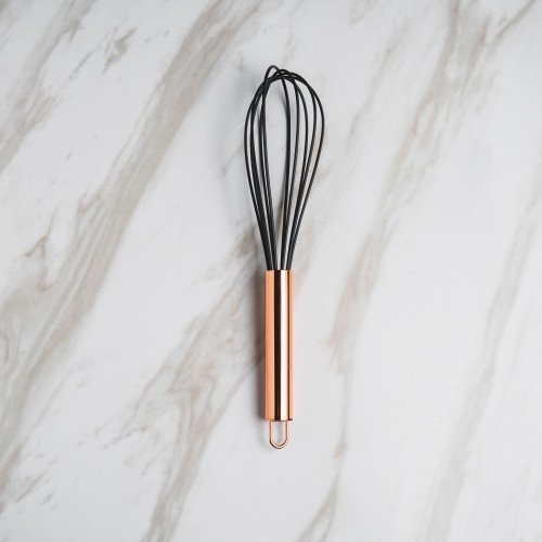 Rose Gold Silicone Egg Beater