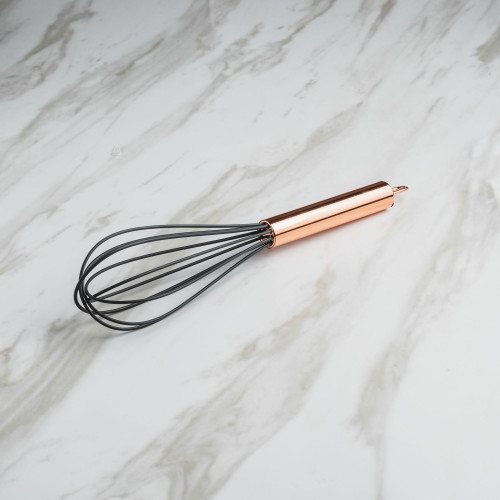 Rose Gold Silicone Egg Beater 2