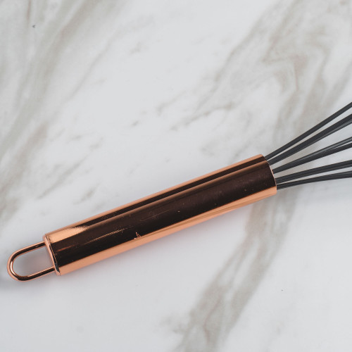 Rose Gold Silicone Egg Beater 4