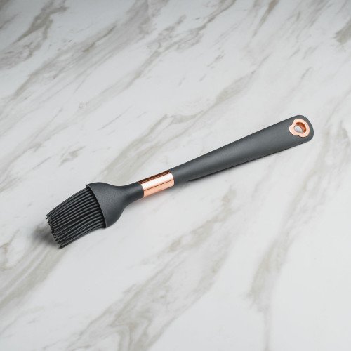 Rose Gold Silicone Butter Brush 2