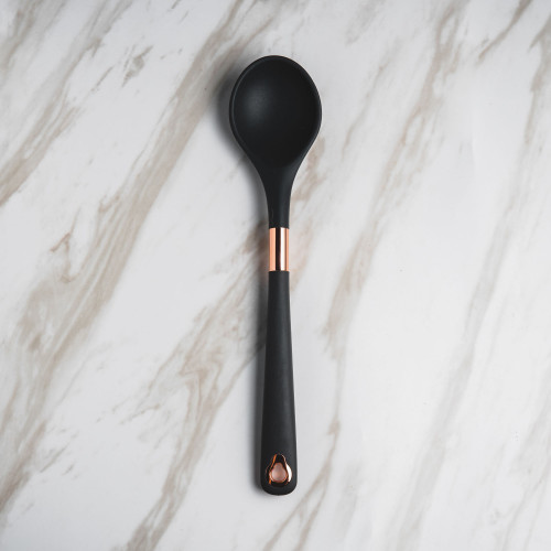 Rose Gold Silicone Serving Spoon