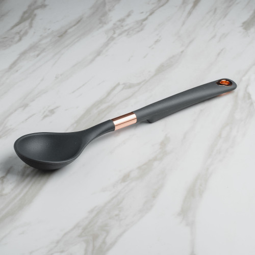 Rose Gold Silicone Serving Spoon 3