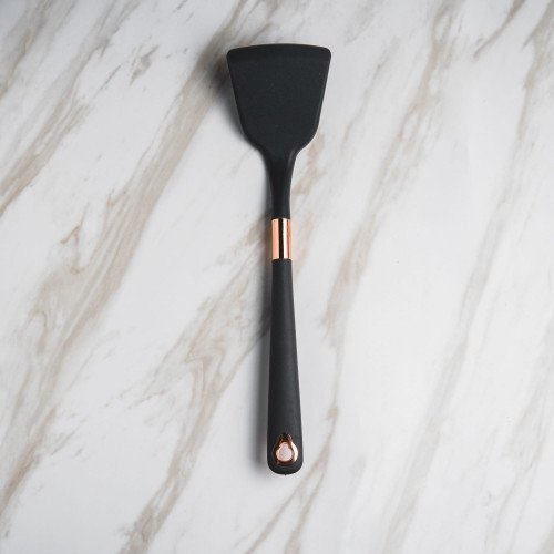 Rose Gold Silicone Frying Spatula