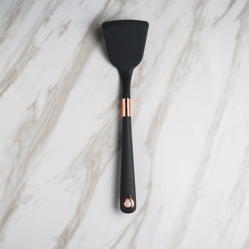 Rose Gold Silicone Frying Spatula