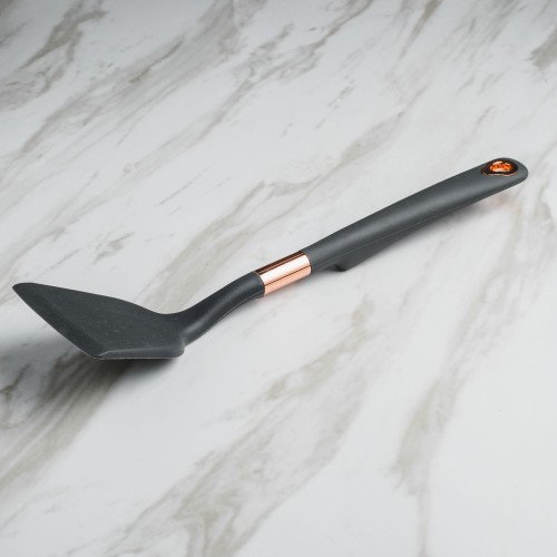 Rose Gold Silicone Frying Spatula 2