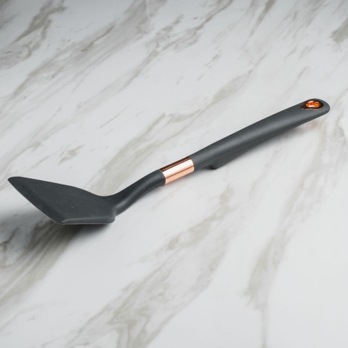 Rose Gold Silicone Frying Spatula 2