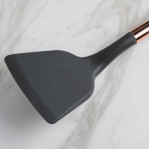 Rose Gold Silicone Frying Spatula 3