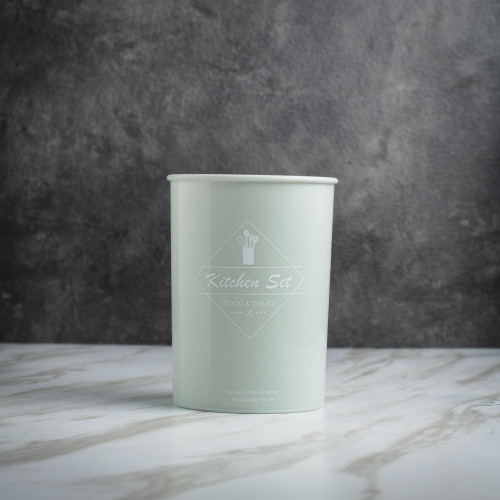 Pistachio Green Kitchen Utensils Bucket