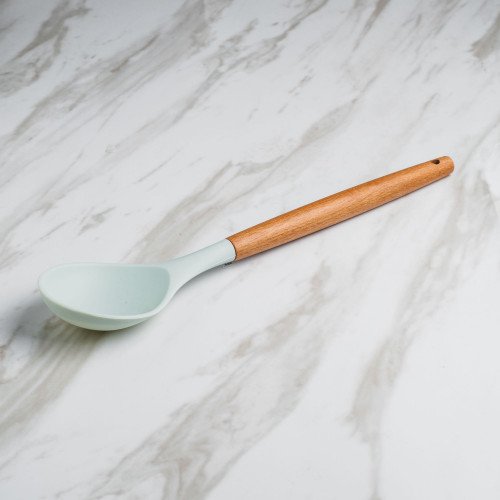 Pistachio Green Silicone Serving Spoon 3