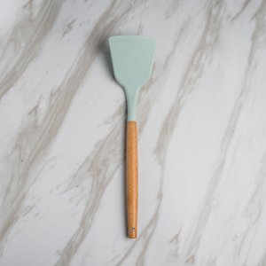 Pistachio Green Silicone Frying Spatula
