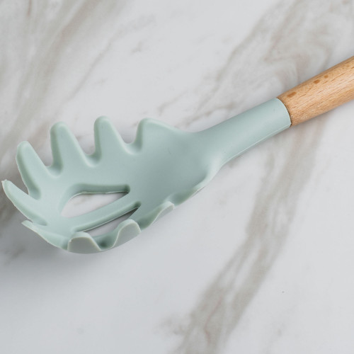 Pistachio Green Silicone Spaghetti Server 2