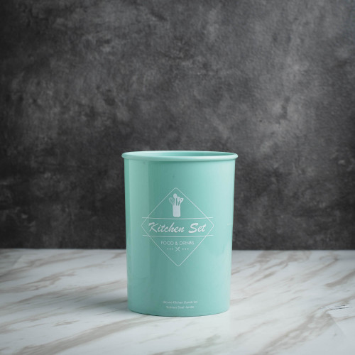 Candy Green Kitchen Utensils Bucket