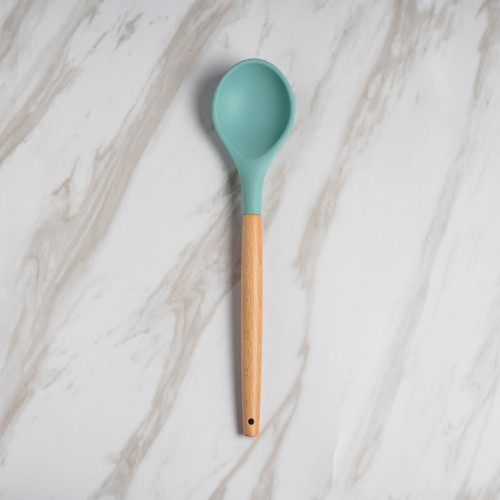 Candy Green Silicone Serving Spoon