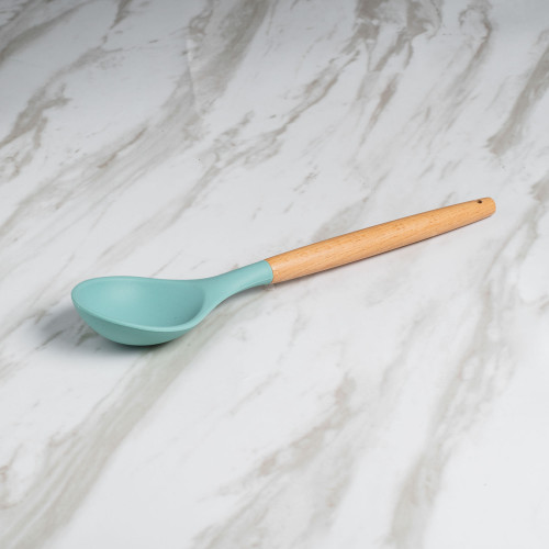 Candy Green Silicone Serving Spoon 2