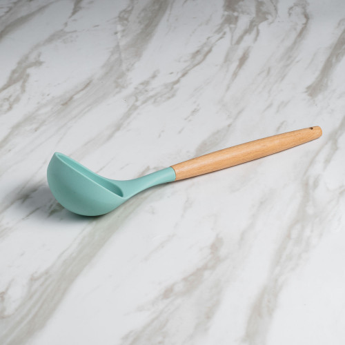 Candy Green Silicone Soup Ladle 3