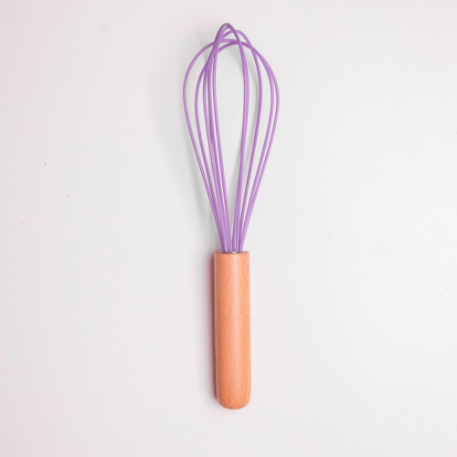 Flamboyant Purple Silicone Egg Beater