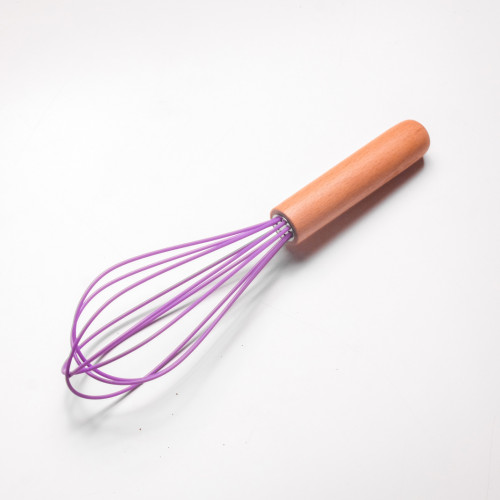 Flamboyant Purple Silicone Egg Beater 2