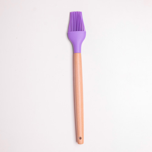 Flamboyant Purple Silicone Butter Brush