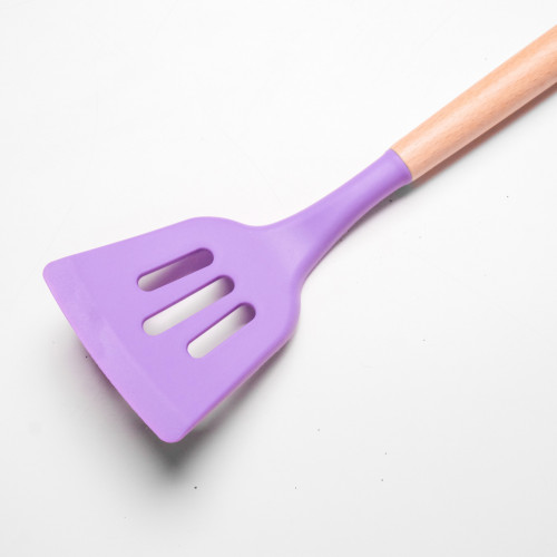 Flamboyant Purple Silicone Shovel Spatula 2