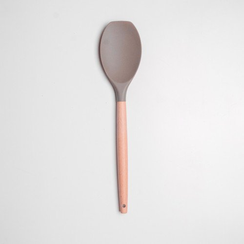 Mellow Brown Silicone Flat Top Spatula